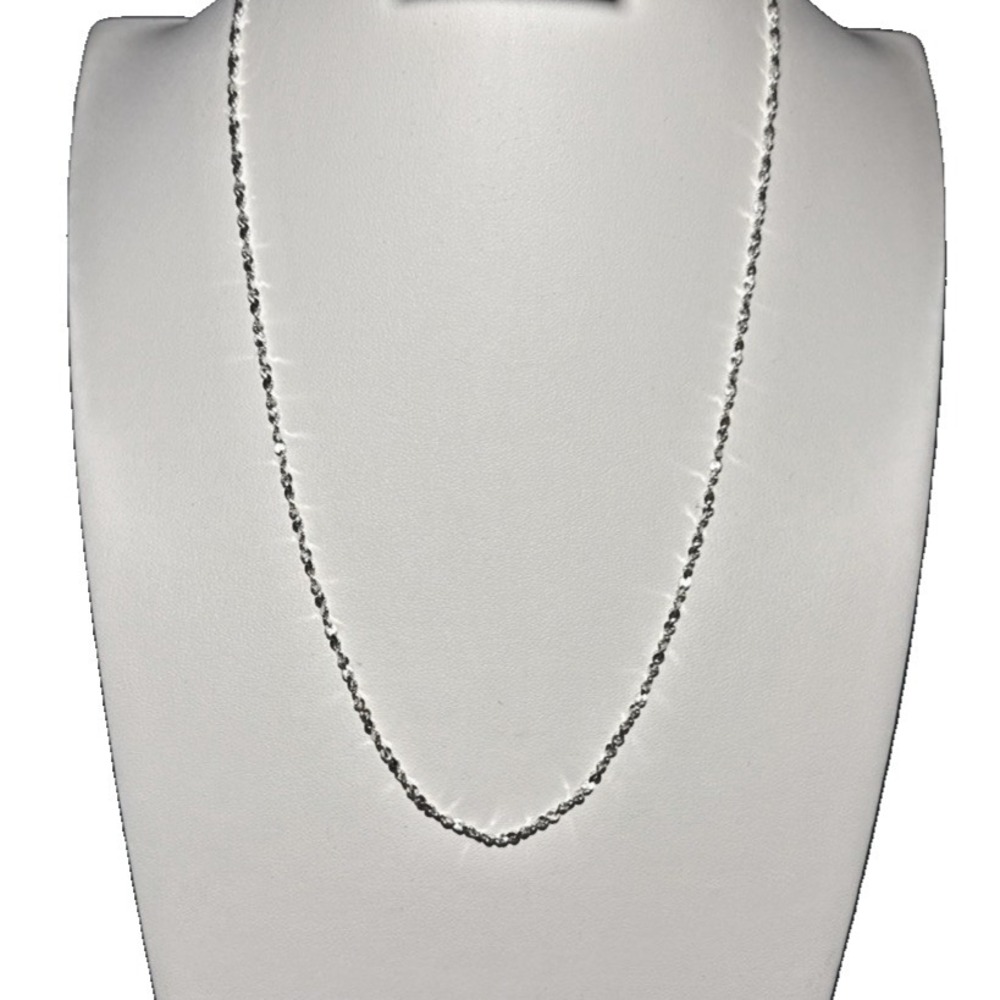 Karizia S.P.A Sterling Silver Sepentine Chain Necklace 925 J-9C